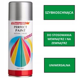 Farba akrylowa uniwersalna Spray 0.4L Champion RAL 9007