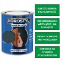 KOROSTYL - Farba na metal 3w1- Bezpośrednio na Rdzę Grafitowy 0.7L