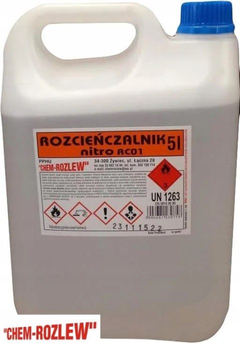 Rozcieńczalnik Nitro RC01 5L Chem-Rozlew