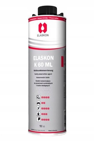 Środek do konserwacji profili zamkniętych Elaskon K60 ML 1L