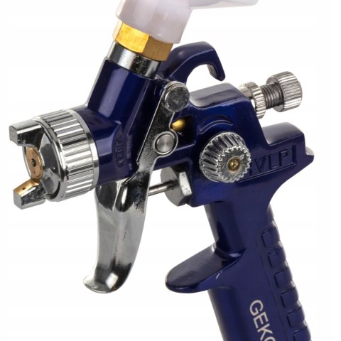 Pistolet lakierniczy niskociśnieniowy HVLP Mini G01105 Geko Pistolet lakierniczy niskociśnieniowy HVLP Mini G01105 Geko