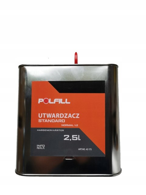 Utwardzacz do lakieru bezbarwnego 2.5L Polfill