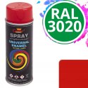 Farba uniwersalna Spray 0.4L Champion RAL 3020