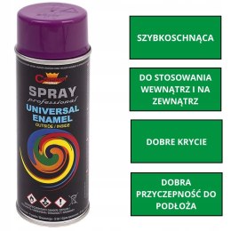 Farba uniwersalna Spray 0.4L Champion RAL 4008