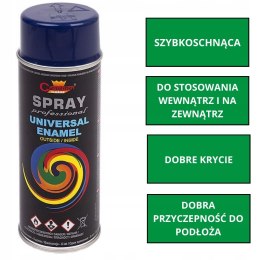 Farba uniwersalna Spray 0.4L Champion RAL 5002