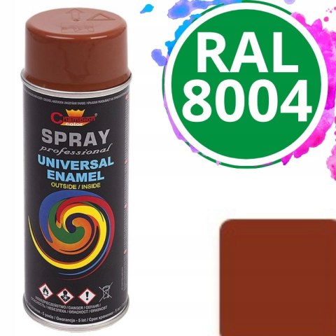 Farba uniwersalna Spray 0.4L Champion RAL 8004