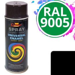 Farba uniwersalna Spray 0.4L Champion RAL 9005 Połysk