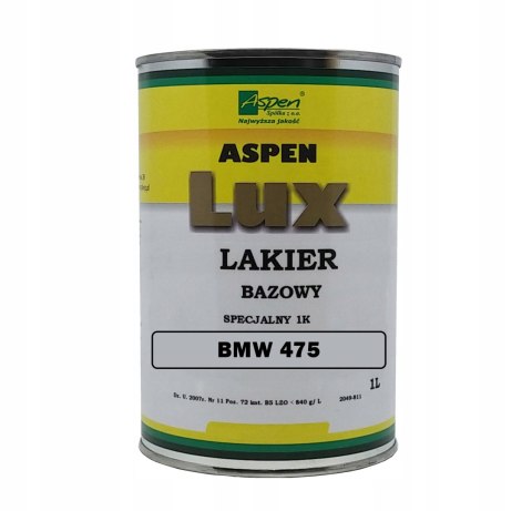 Lakier bazowy BMW 475 1:0.7 Aspen Lux