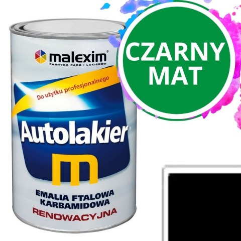 Farba renowacyjna Autolakier 0.7L Czarny Mat